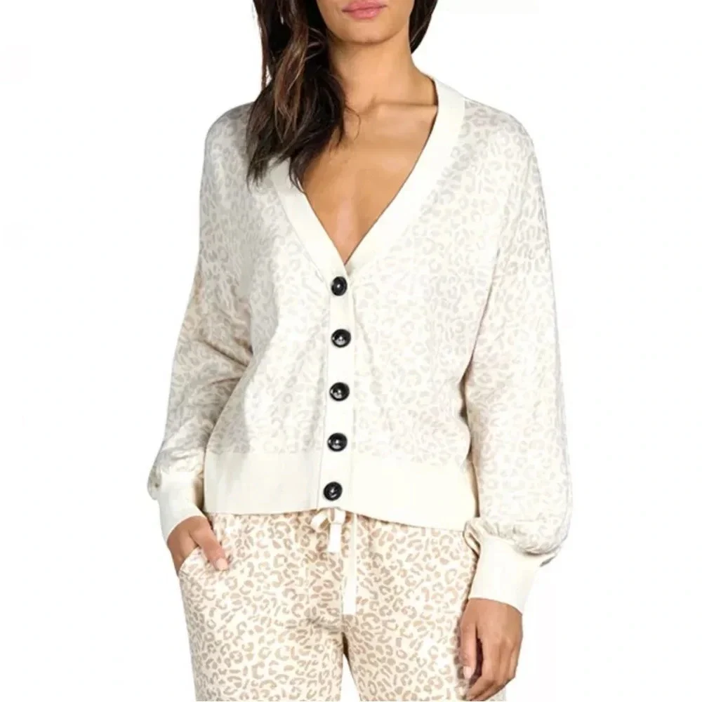 Sanctuary Barely Leopard Cardigan